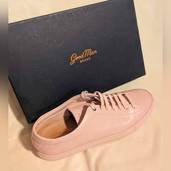 Good Man Brand Other - GOOD MAN BRAND Pink Italian Leather Sneakers Men's 12